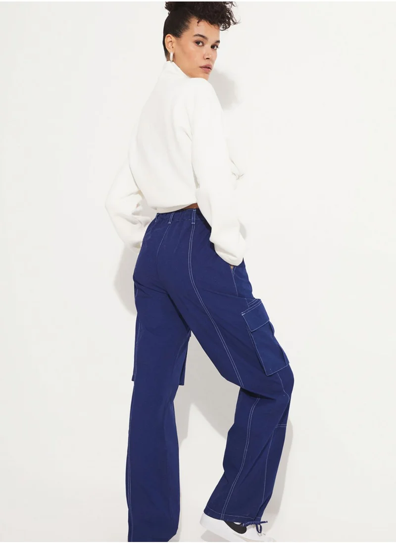 JUNE Pocket Detail Pants