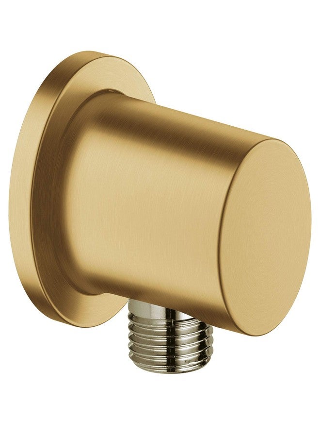 Grohe جروهي 26635GN0 اتحاد جدار دش رينشاور، مطلي بلمسة شروق الشمس الباردة - Image 1