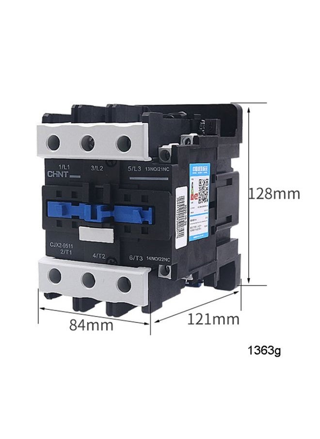 Generic - CHNT CJX2-9511 95A 220V Silver Alloy Contacts Multi-Purpose Single-Phase AC Contactor - Image 1
