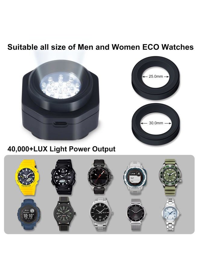 CoolFire Solar Watch Fast Charger (compatible with all kinds of eco solar watches) TC-1046 - Image 4
