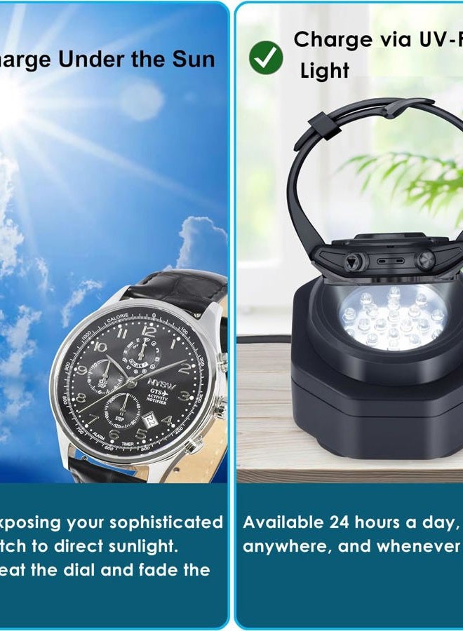 CoolFire Solar Watch Fast Charger (compatible with all kinds of eco solar watches) TC-1046 - Image 2