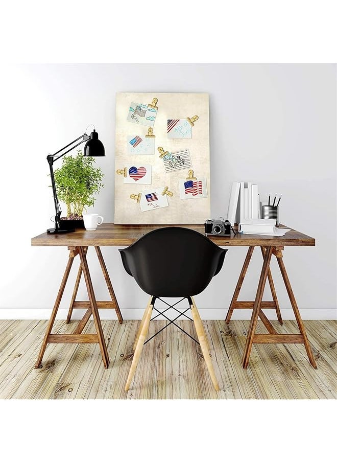 X spring Push Pins Clips 20 Pcs Cork Board Tacks Clips For Cork Board Photos Thumb Tacks With Clips Push Pins For Documents Bulletin Board No Holes For The Paper  - Image 5