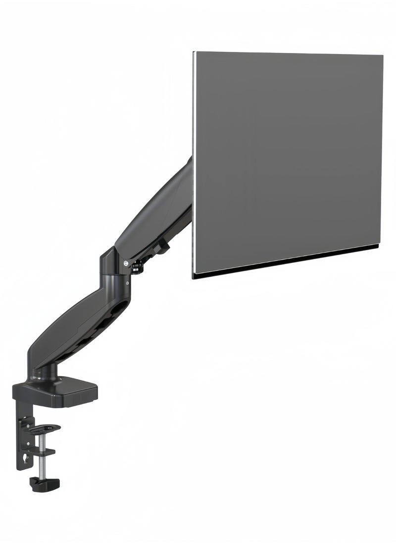 DLP - Adjustable Gas Spring Monitor Mount for 15 to 27 Inch Screens 2 to 7kg Load Capacity Tilt -85 to +90 Degrees Swivel 180 Degrees Rotation 360 Degrees VESA 75 100 - Image 1
