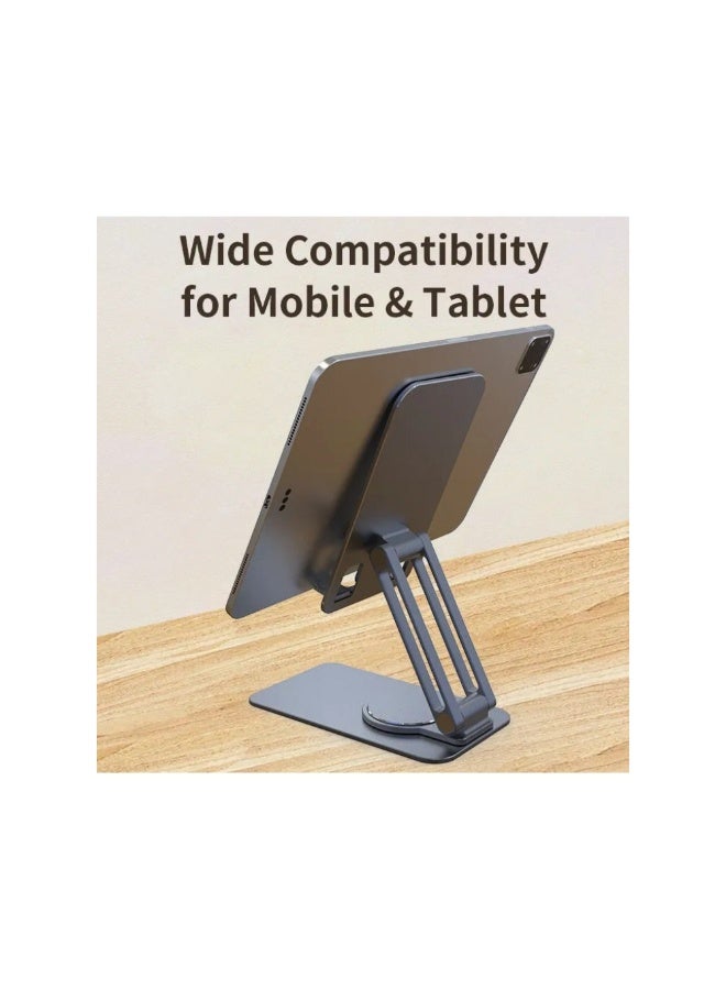 جيه ماري حامل سطح المكتب Jmary MK-60 للهاتف المحمول والكمبيوتر اللوحي بزاوية 360 درجة - Image 2