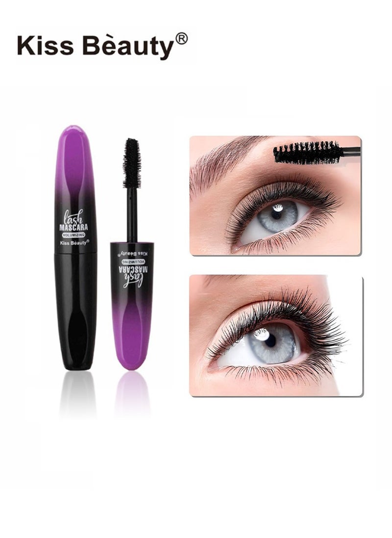 Kiss Beauty Mascara Lasting Nourishing Waterproof Natural Look Drak Black Waterproof Nourishing Mascara – Long-Lasting, Natural Look for Everyday Wear  - Image 1