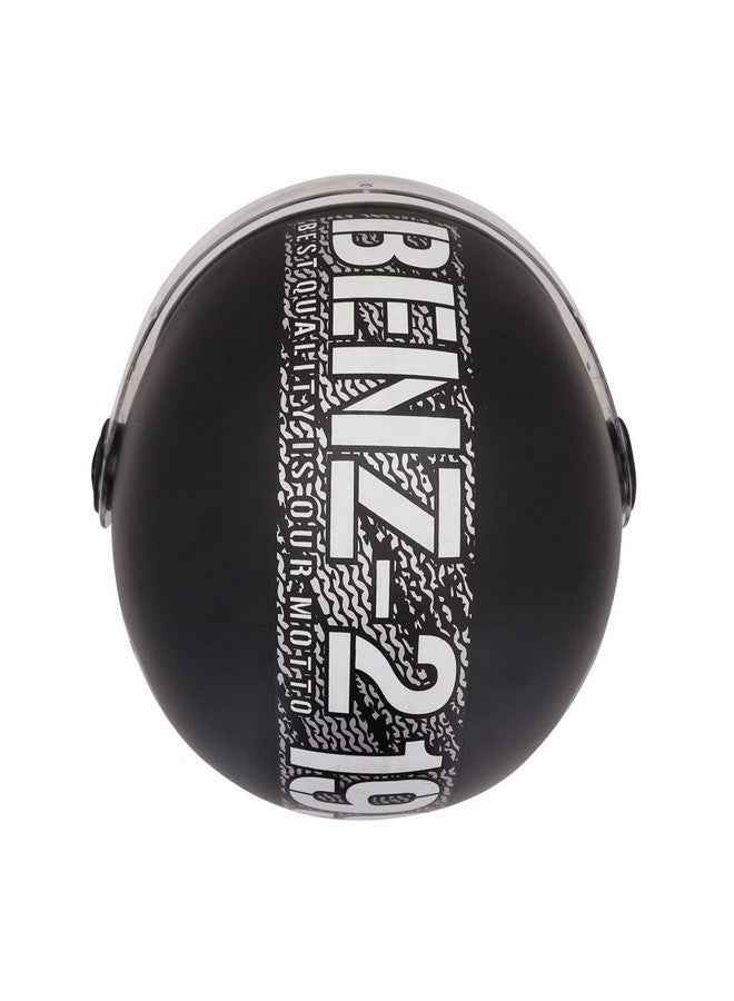 Sage Square Two Wheeler ISI Marked Guardian Cruiser Open Face Helmet for Unisex Adult (Extra - XL, Black Matte), ABS - Image 5