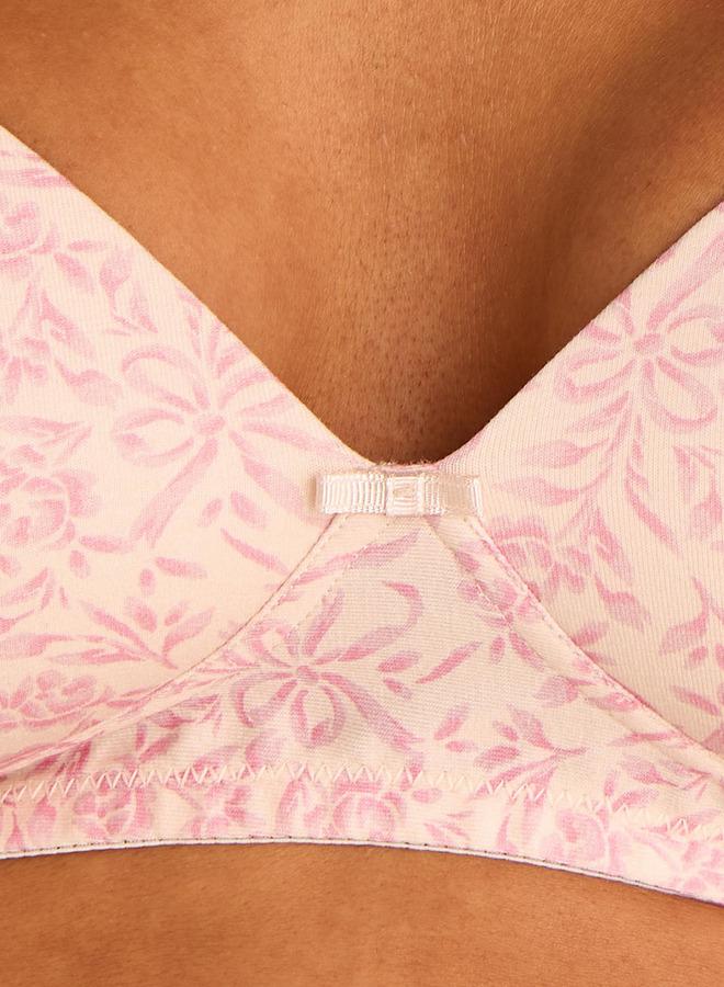 Splash FAV Printed Non Wired Padded Bra - Image 4
