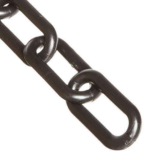 Mr. Chain Plastic Barrier Chain, Black, 3-Inch Link Diameter, 100-Foot Length (80003-100) - Image 2