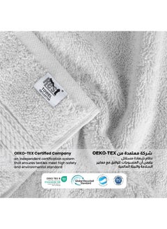 Rest Hand Towel Set Of 4 White Cotton Hand Towel 50X100Cm , 20X39 Inch Soft Lightweight Quick Drying Salon Towel For Styling Spa Household Bedroom Gym With Maximum Absorbency  - Image 4