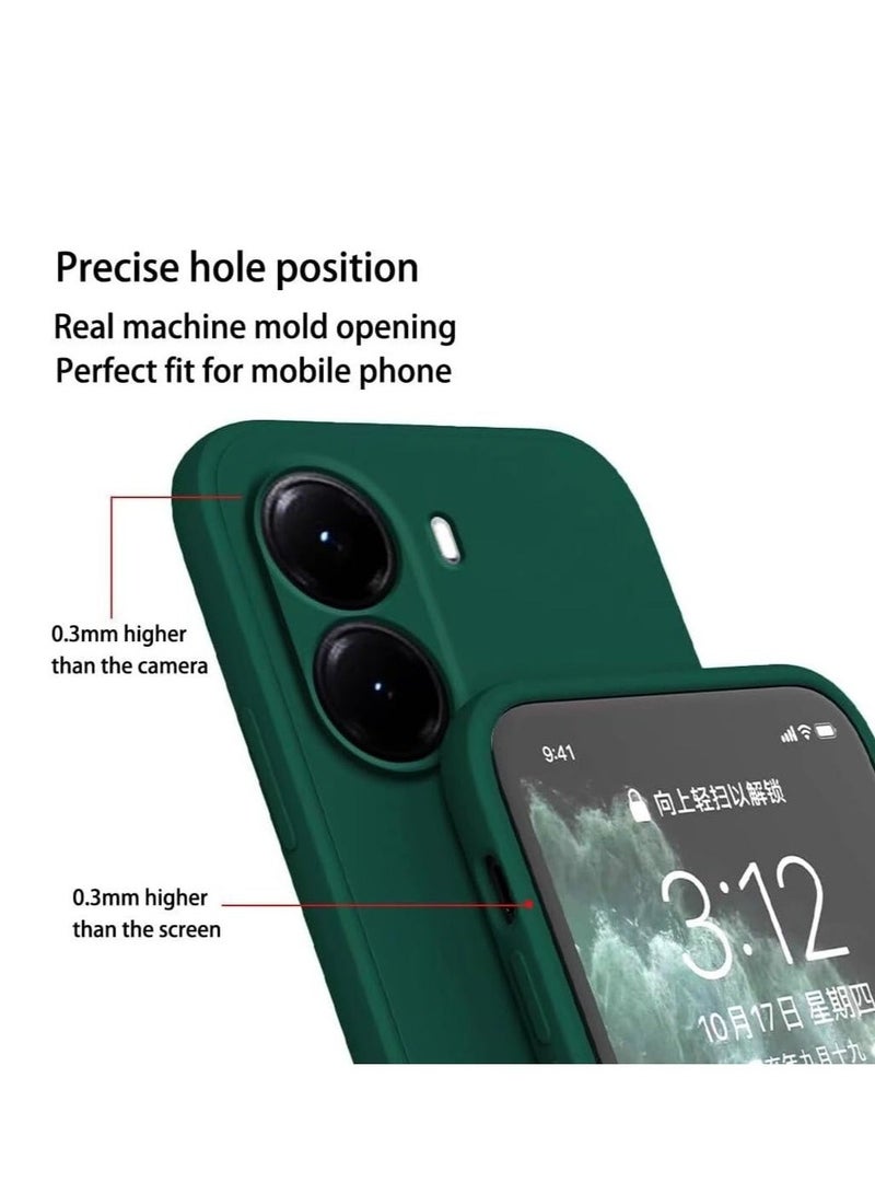 ELTRAZONE Xiaomi Poco X7 Pro 5G Case Cover – Soft Silicone with Anti-Scratch Surface, Inner Microfiber Lining for Extra Protection, and Enhanced Camera Protection for Durability and Style - Image 4