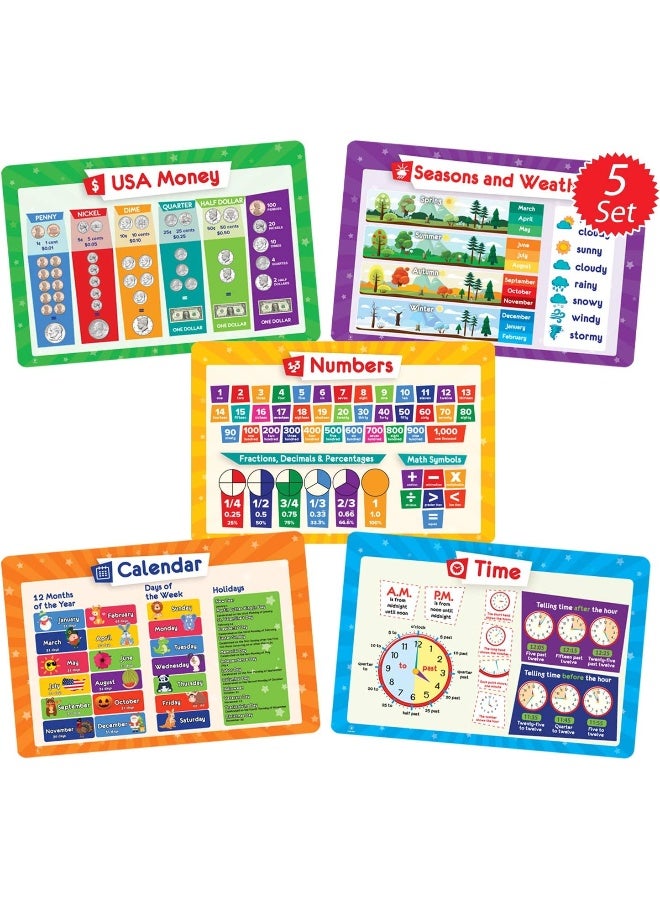 Simply Magic 5 Placemats for Kids - Image 1