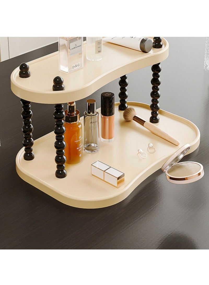 Bathroom Counter Organizer, Perfume Organizer, Makeup Organizer Countertop, Vanity Organizer, Skincare Organizer Shelf, Coffee Bar Organizer For Mugs, Cups, Cream (38 * 25* 22cm)  - Image 4