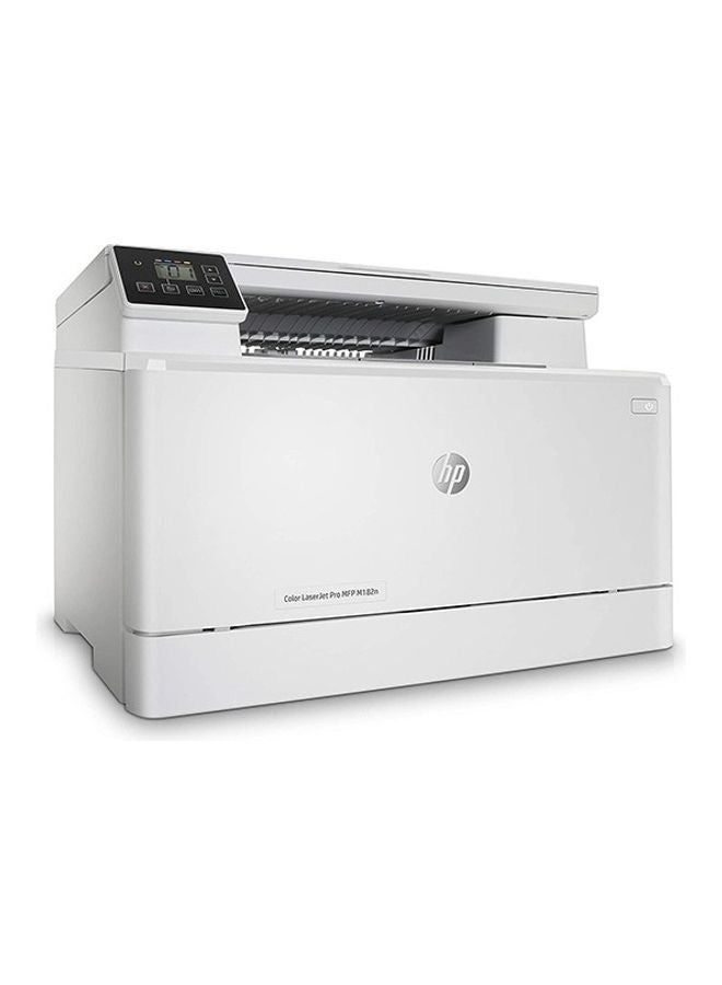 HP طابعة ليزر جيت برو بالألوان طراز M182n أبيض - Image 2