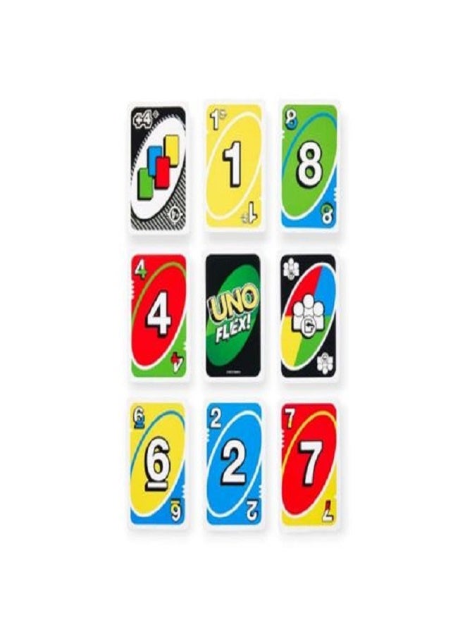 ( UNO) Flex Card Game Fun Games for Adult and Party Game Night - Image 4