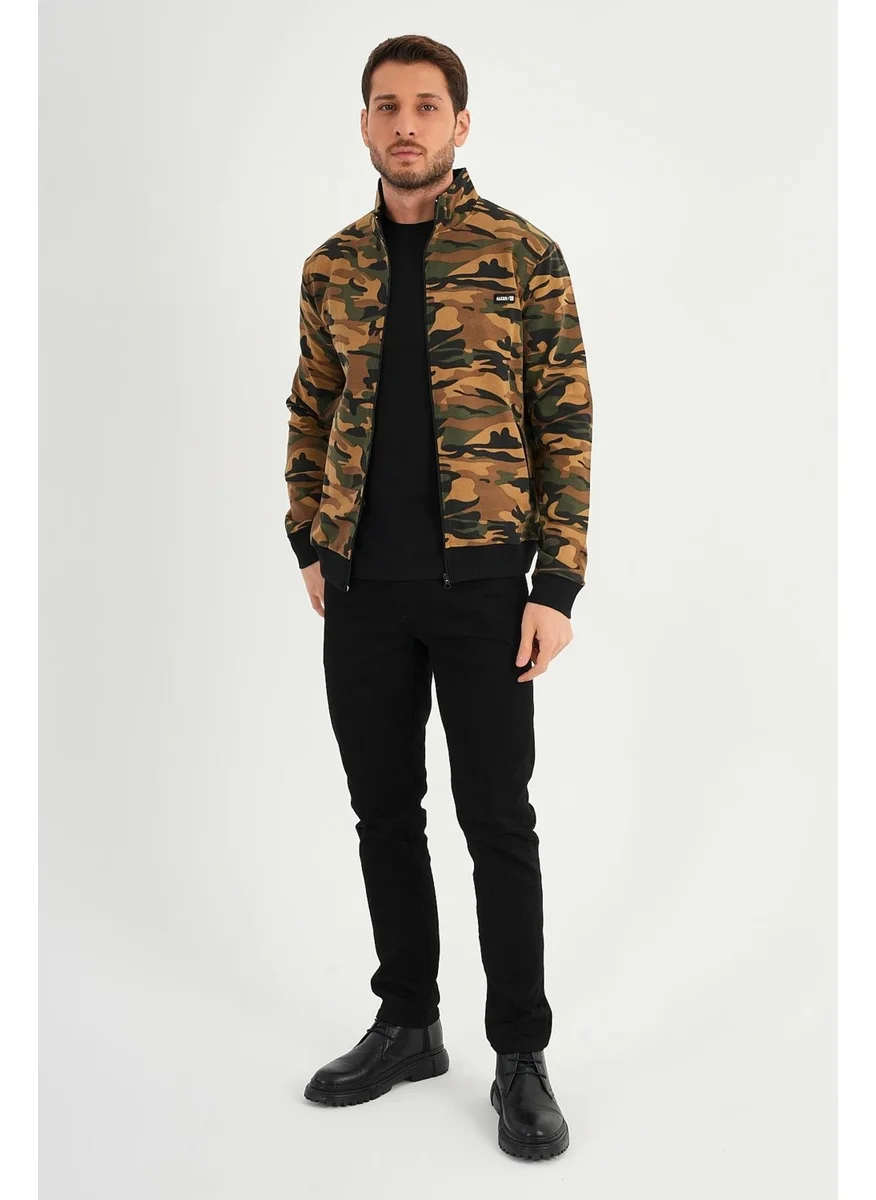 Alexander Gardi Zippered Stand Up Sweatshirt (E21-7300)