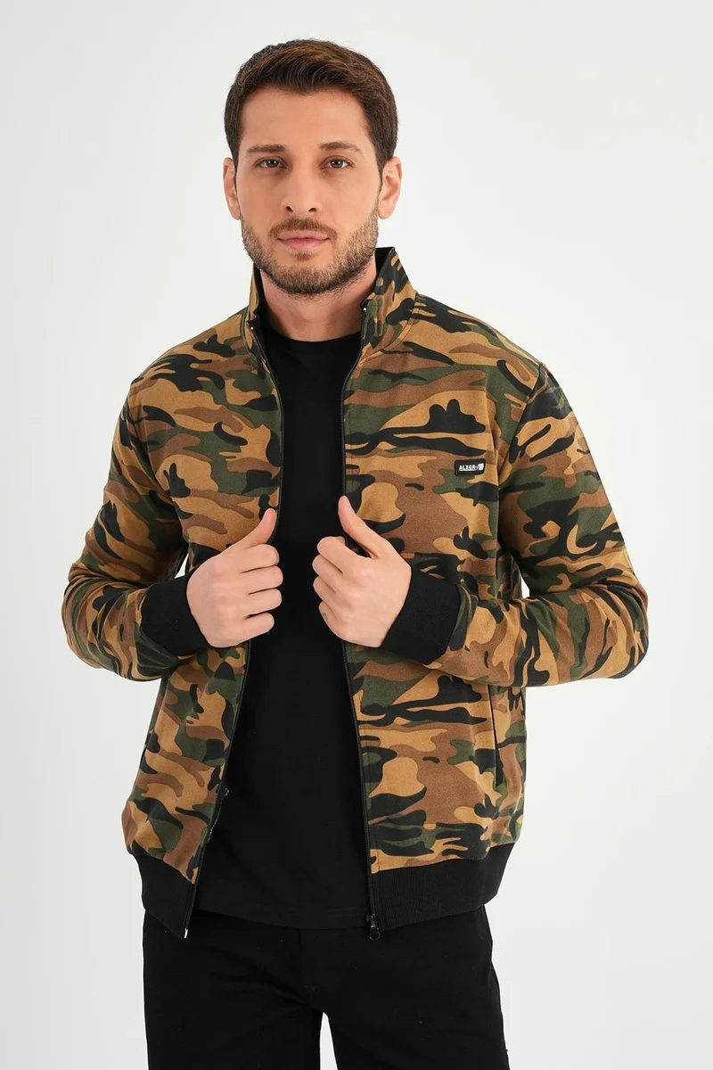 Alexander Gardi Zippered Stand Up Sweatshirt (E21-7300)