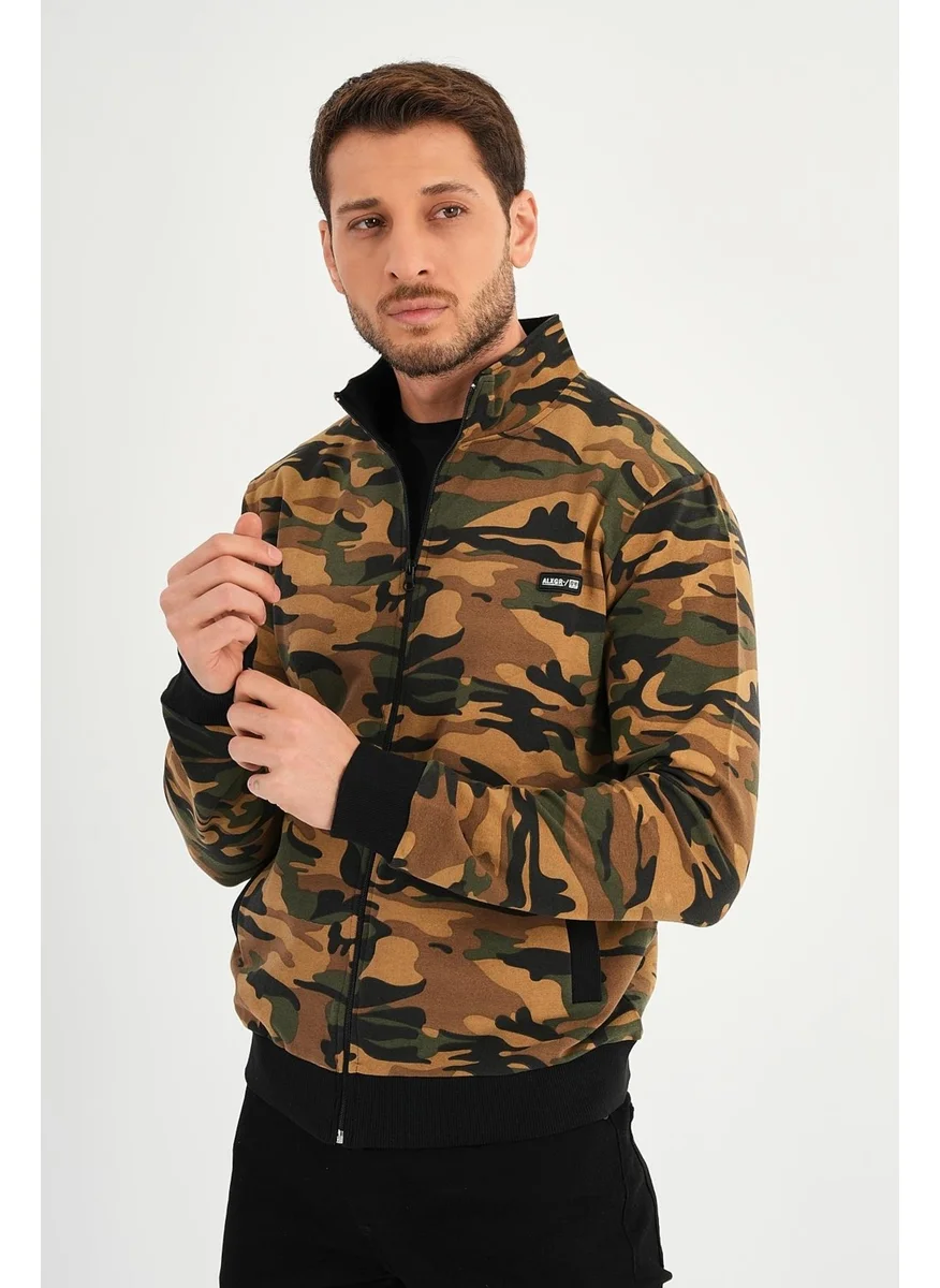 Alexander Gardi Zippered Stand Up Sweatshirt (E21-7300)