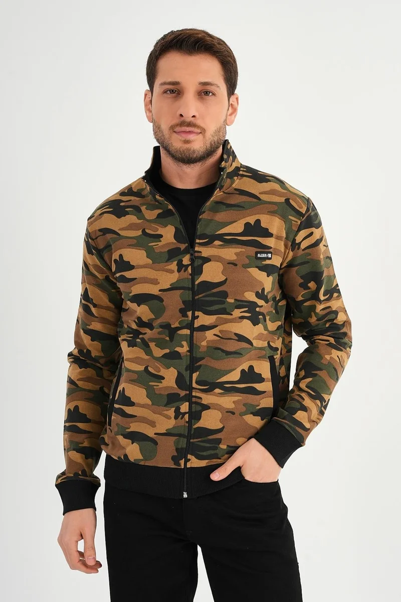 Alexander Gardi Zippered Stand Up Sweatshirt (E21-7300)