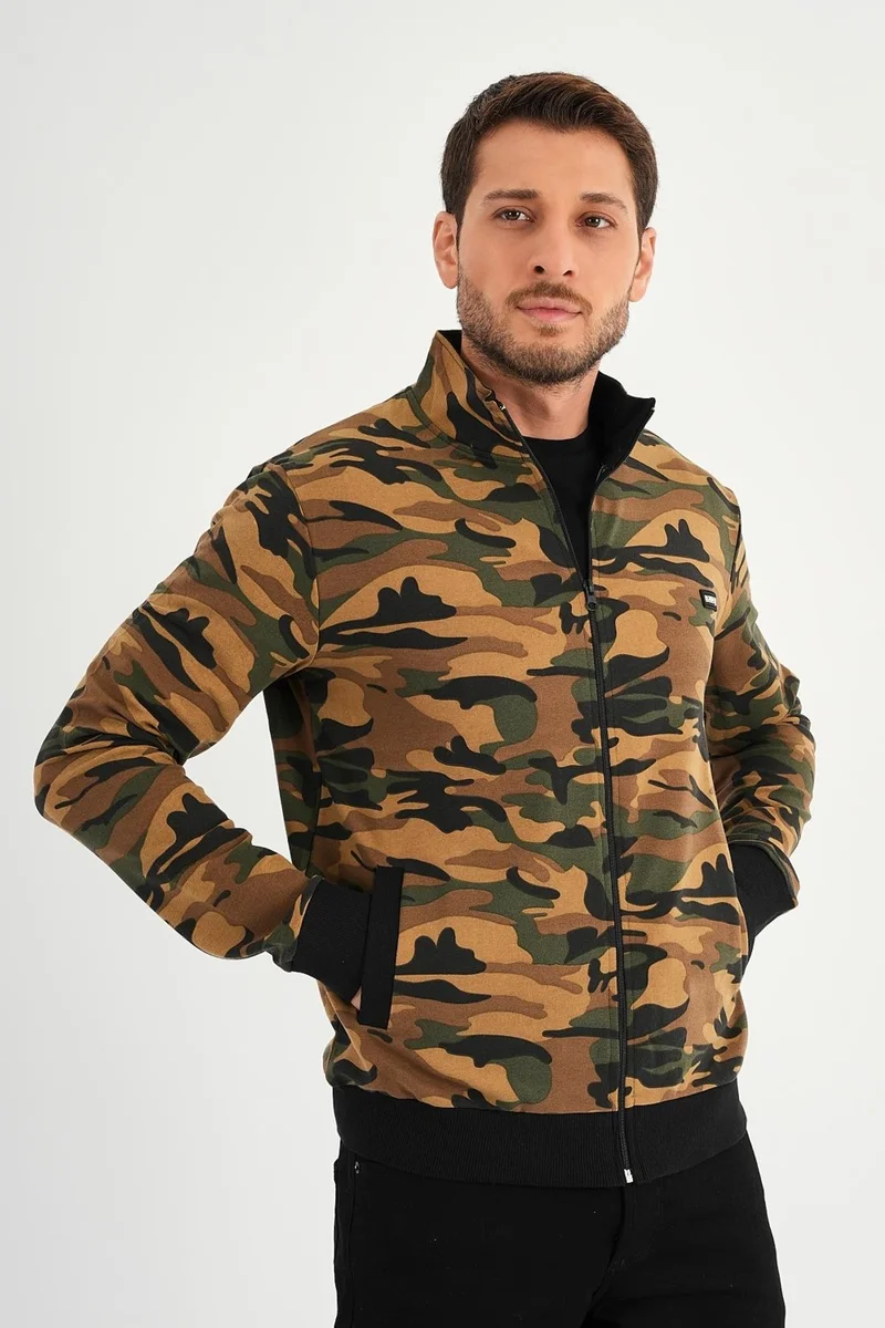 Alexander Gardi Zippered Stand Up Sweatshirt (E21-7300)