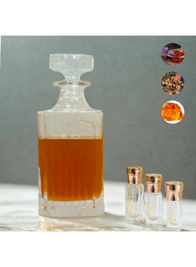 OUDY عطر بدر مخلات - زيت عطر عربي للرجال والنساء خالي من الكحول، يدوم طويلاً 6 مل - Image 2
