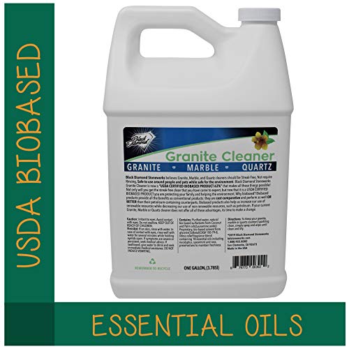 Black Diamond Stoneworks Granite Counter Cleaner: USDA Certified BIOBASED- Safe for Granite and other stone countertops. Safe for food contact formula to keep your countertops looking fresh and clean! - Image 2