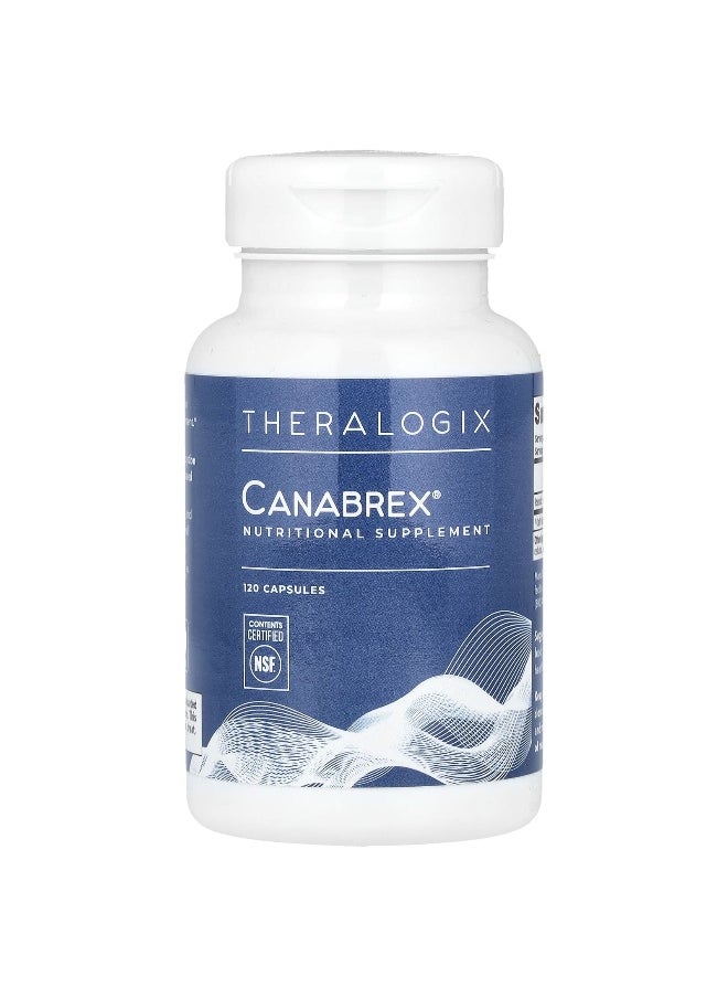 Theralogix Theralogix, Canabrex, 300 mg, 120 Capsules  - Image 1