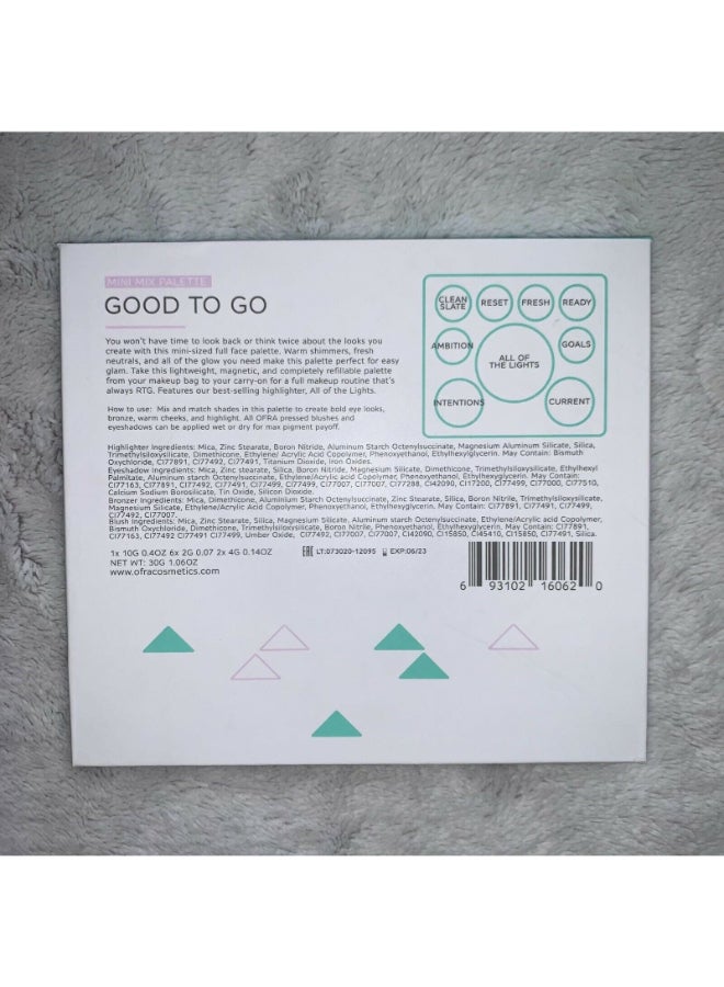 OFRA Cosmetics good To Go Mini Mix Face Palette Multicolour - Image 3
