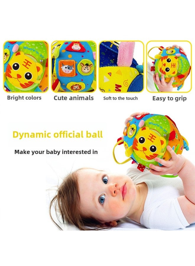Baby Mini Ball Children's Special Hand-held Elastic Ball Ten-month-old Baby Toy Boy 1-year-old Female 2 Activity-Color:Baby's Hand Ball  - Image 4