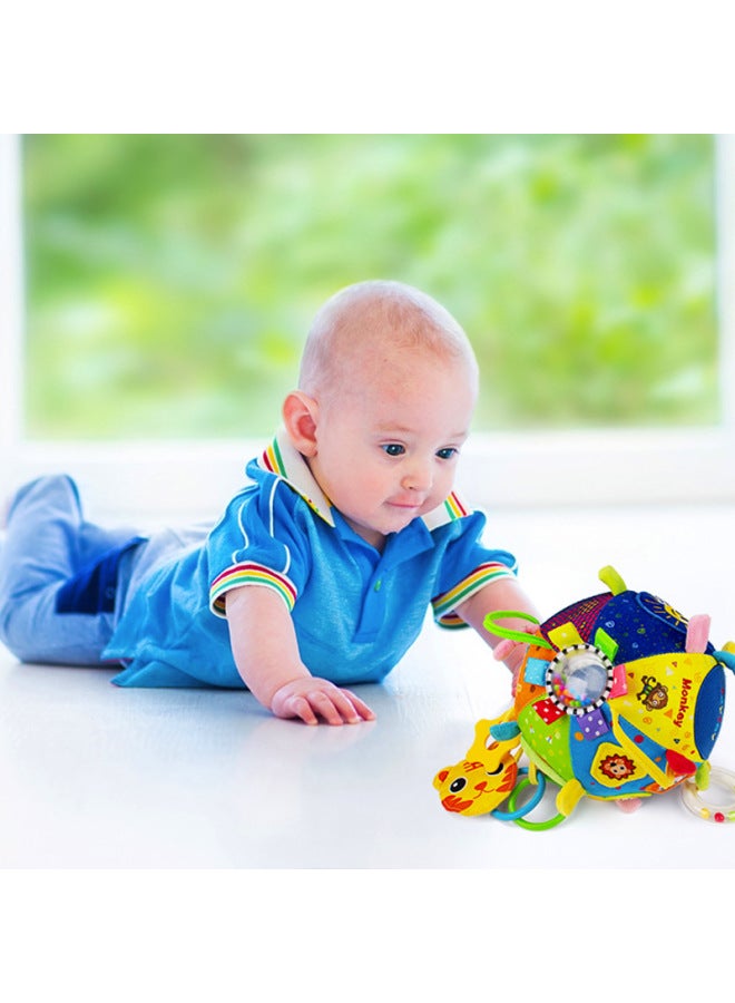 Baby Mini Ball Children's Special Hand-held Elastic Ball Ten-month-old Baby Toy Boy 1-year-old Female 2 Activity-Color:Baby's Hand Ball  - Image 2