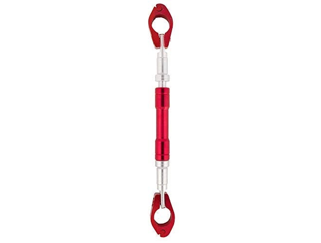 Gear Up Universal Adjustable Motorcycle Handlebar/Handle Rod Cross Bar for TVS Apache RTR 160 4V (Red) - Image 2