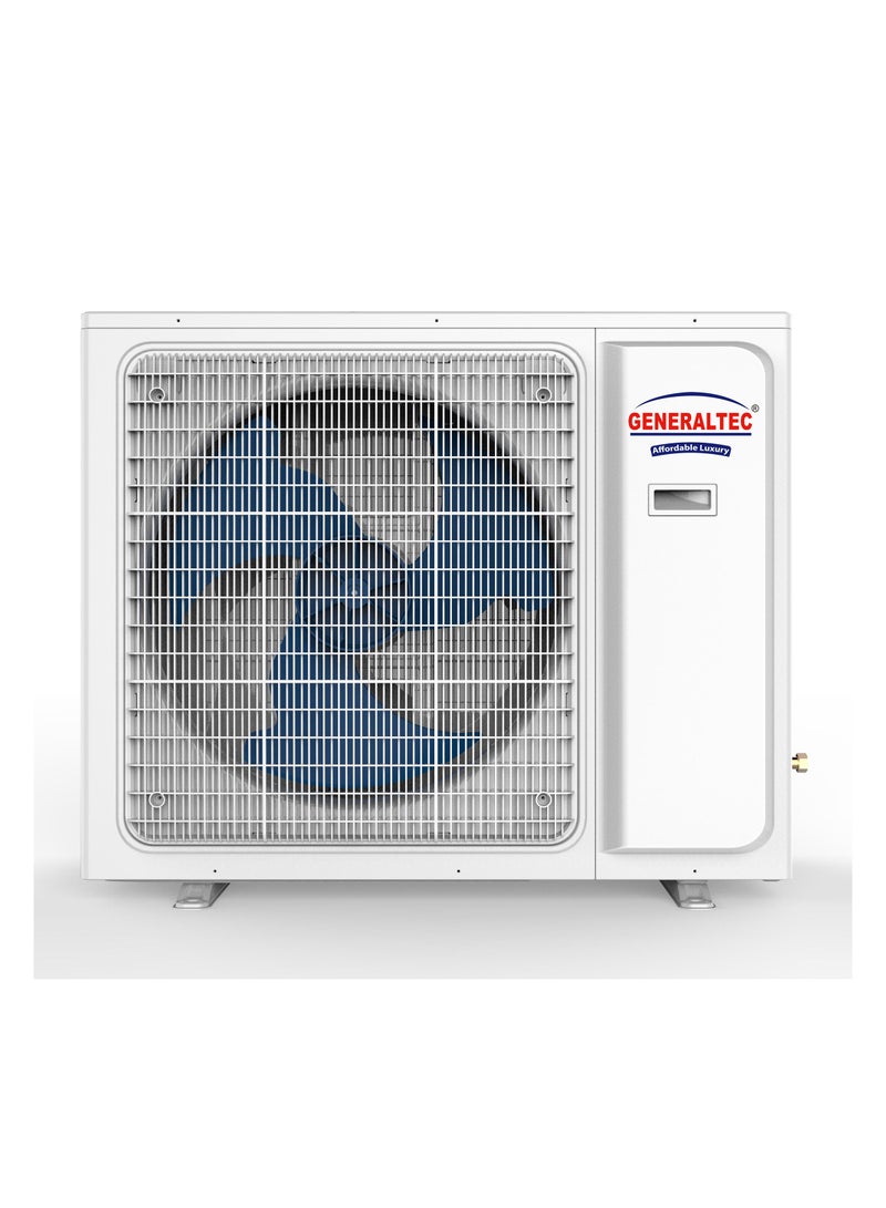 GENERALTEC مكيف هواء جنرالتيك 3 طن إنفيرتر دكت GIDAC36INT4 | مكيف سبليت قوي التبريد | ضاغط دوار | موفر للطاقة | تبريد سريع | مرحلة واحدة | غاز تبريد صديق للبيئة | ضمان سنة واحدة + 5 سنوات للضاغط - Image 2