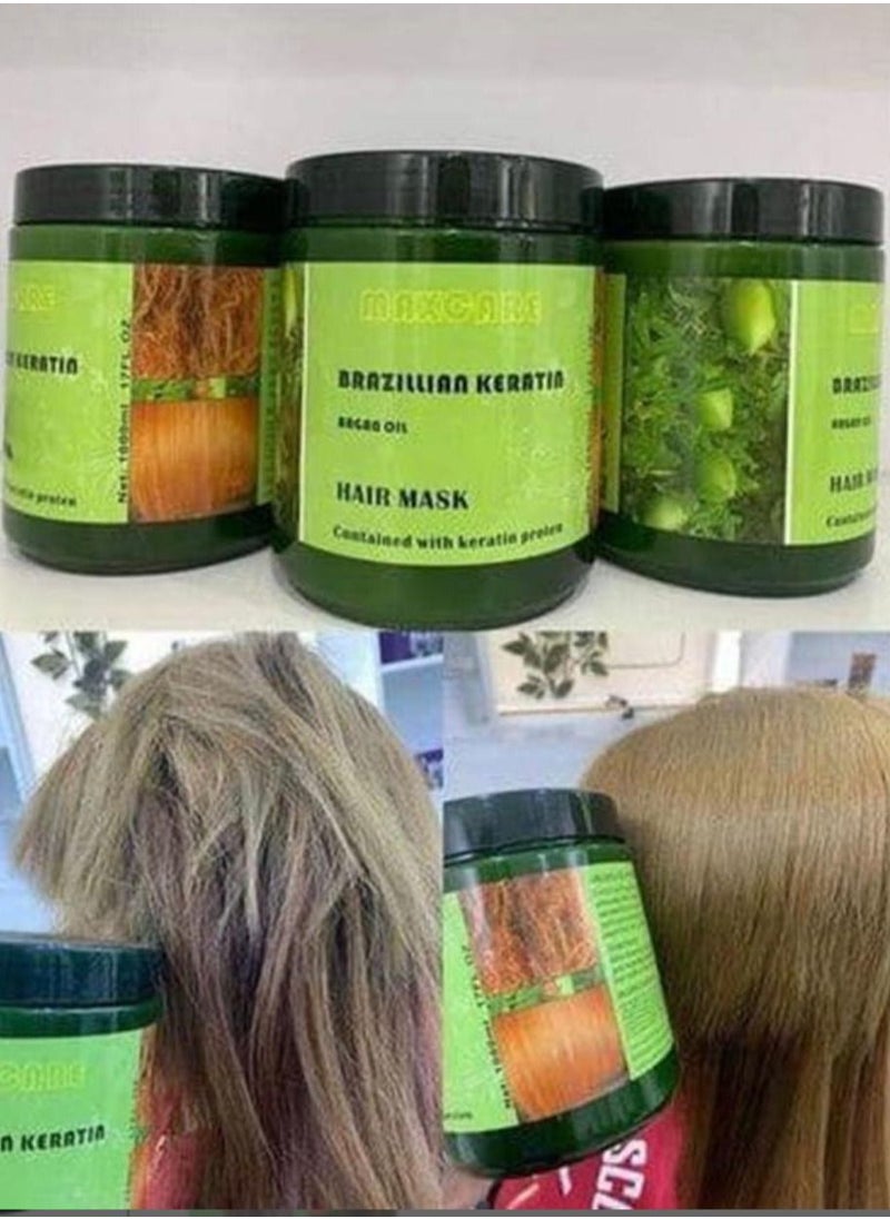 Maxcare - Brazillian Keratine Argan Oil Hair Mask - Image 1