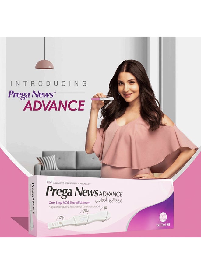 Prega News Advanced One step hcg test- Midstream - Image 3