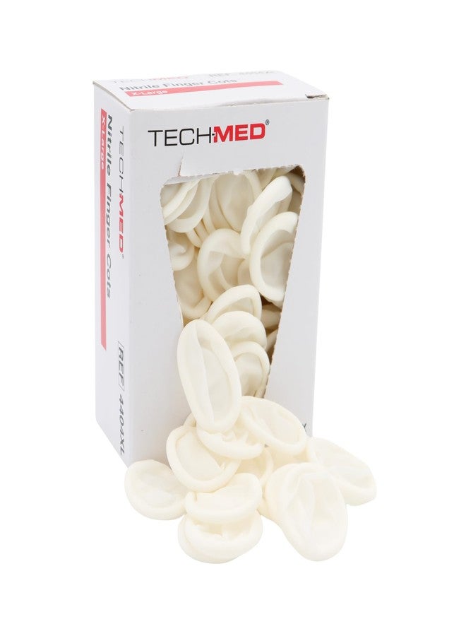 DUKAL 4404XL Tech-Med Finger Cot, XL, Nitrile (Pack of 144 - Image 4