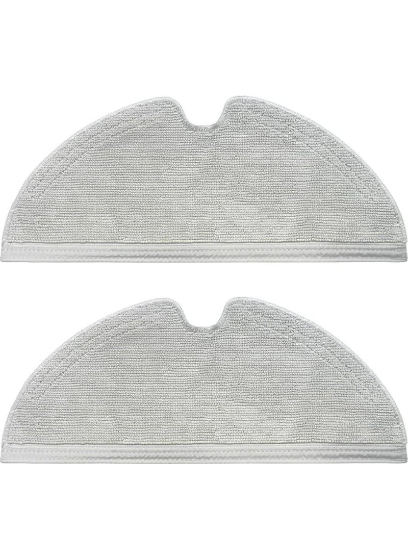 robotyedek Dreame F9 Compatible High Quality 2 Pieces Mop - Full Surface Microfiber and Thick  - Image 1