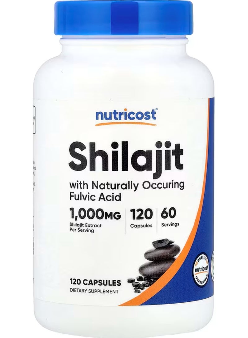 Nutricost, Shilajit, 120 Capsules - Image 1