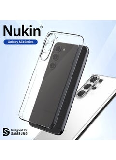 araree NUKIN [Anti-Yellowing] Samsung Galaxy S23 Ultra Case, Transparent Slim Cover Scratchproof Hard PC Protective Phone Case Designed for Samsung Galaxy S23 Ultra - Clear  - Image 2