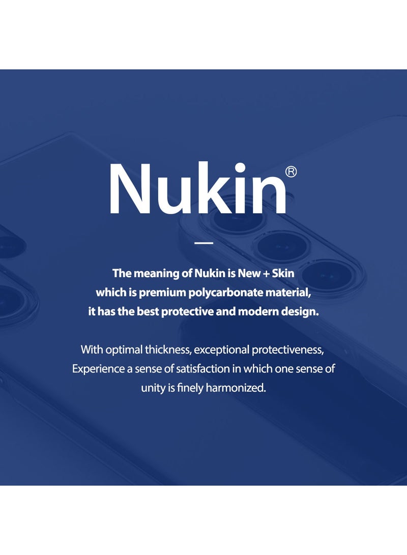 araree جراب NUKIN [مضاد للاصفرار] لهاتف Samsung Galaxy S23 Ultra، جراب شفاف رفيع مقاوم للخدش مصنوع من مادة البولي كربونات الصلبة مصمم لهاتف Samsung Galaxy S23 Ultra - شفاف - Image 4
