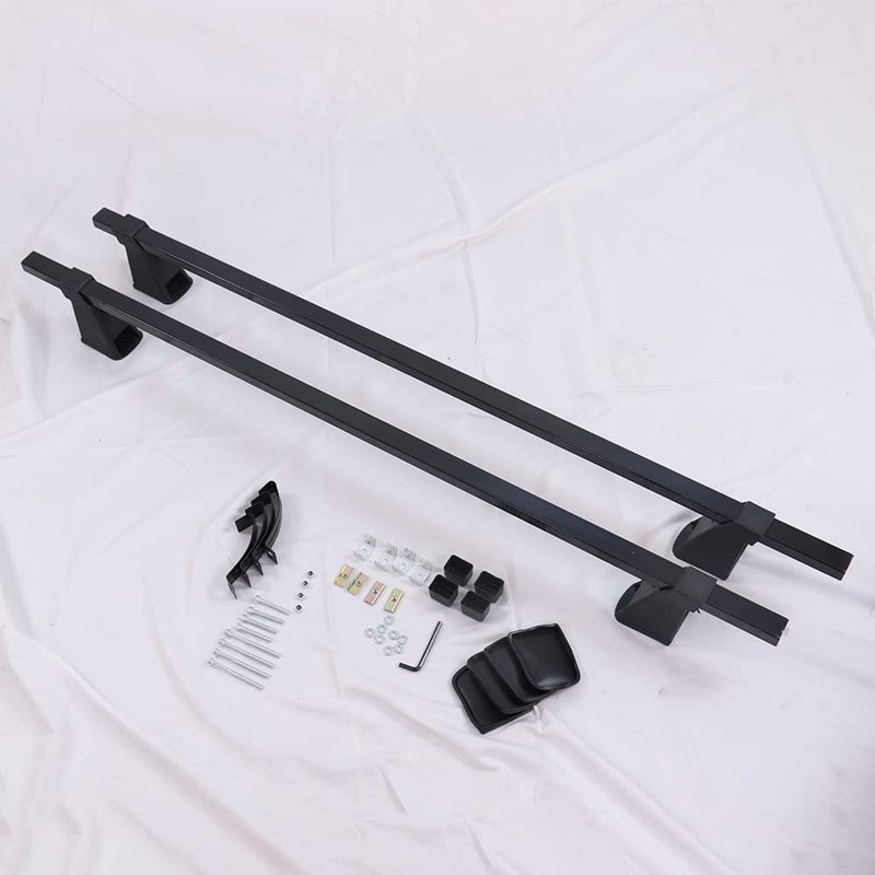 AUTO MT حامل رياضي عالمي قابل للتعديل للسيارات SUV 110 سم قضيب سقف السيارة قضيب عابر سبويلر سقف السيارة - Image 4