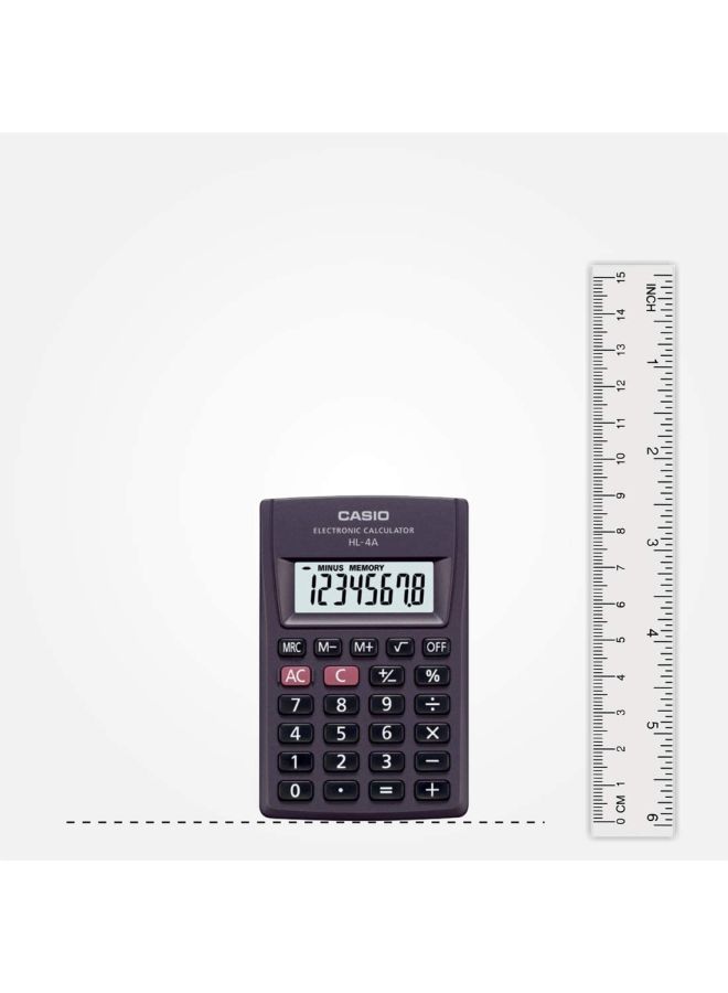 Casio HL-4A Portable Type Calculator with 8-Digit Extra Big Display - Image 4