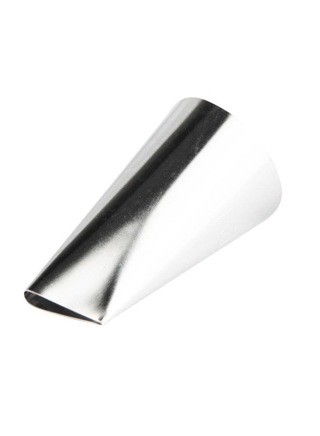 Restaurantware Pastry Tek Petal Tip, 1 Reusable Decorating Cake Tip - #124, Dent-Resistant, Stainless Steel Rose Frosting Tip, Dishwasher-Safe, Decorate Cupcakes, Cakes, or Cookies - Image 1