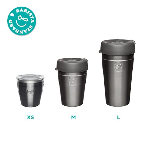 KeepCup Thermal - Vacuum Insulated Stainless Steel, Reusable Coffee Cup with Splashproof Sipper Lid, Medium 12oz/340ml - Eventide - Image 5
