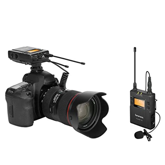 Saramonic Uwmic9 96-Channel Digital Uhf Wireless Lavalier Microphone System, Includes Rx9 Portable Receiver, Tx9 Bodypack Transmitter - Image 5