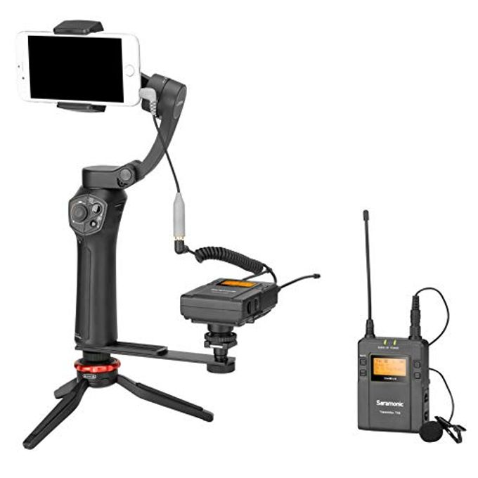 Saramonic Uwmic9 96-Channel Digital Uhf Wireless Lavalier Microphone System, Includes Rx9 Portable Receiver, Tx9 Bodypack Transmitter - Image 3