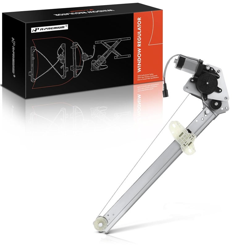 A-Premium Rear Right Passenger Side Electric Power Window Regulator with Motor for Acura RDX 2013-2018 - Image 1