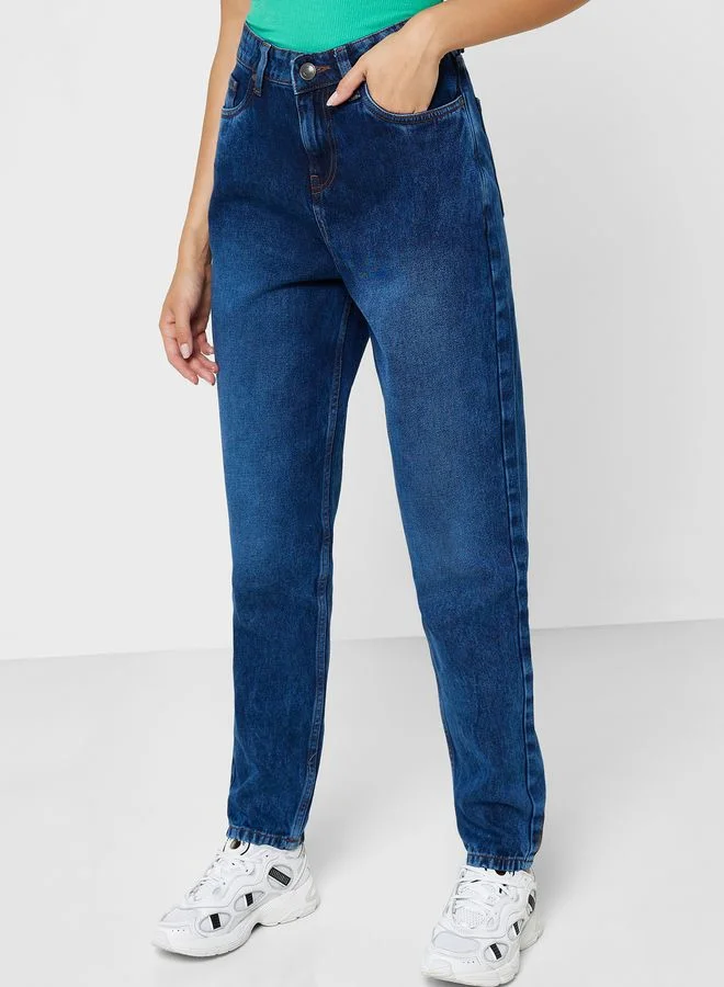 Ginger Mom Fit High Waist Jeans