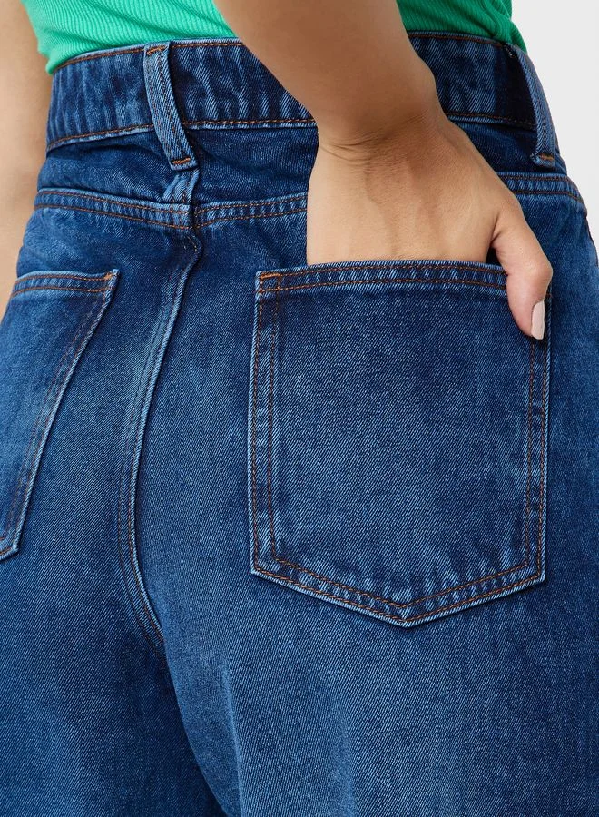 Ginger Mom Fit High Waist Jeans
