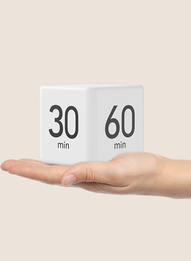 HOOPZOZA Gravity Timer Pomodoro Timer 5/20/30/60 Minutes Productivity Timer Flip Gravity Sensor Cube Timer Portable Desk Timer for ADHD Work Study Kitchen - Image 1