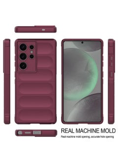 Premium Protection Back Silicone Case Compatible with Samsung Galaxy S25 Ultra Magic Shield Shockproof Case with Camera Protection (Wine Red) - pzsku/Z7CBA1F73EE23E468EB2AZ/45/1741320125/e41fc1a8-65f8-4ab1-9b49-ded1c87f7bda