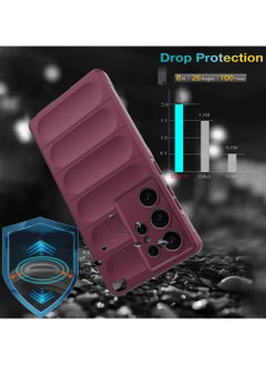 Premium Protection Back Silicone Case Compatible with Samsung Galaxy S25 Ultra Magic Shield Shockproof Case with Camera Protection (Wine Red) - pzsku/Z7CBA1F73EE23E468EB2AZ/45/1741320135/3ed0a4e2-c454-43af-b05a-43832a65dfe3